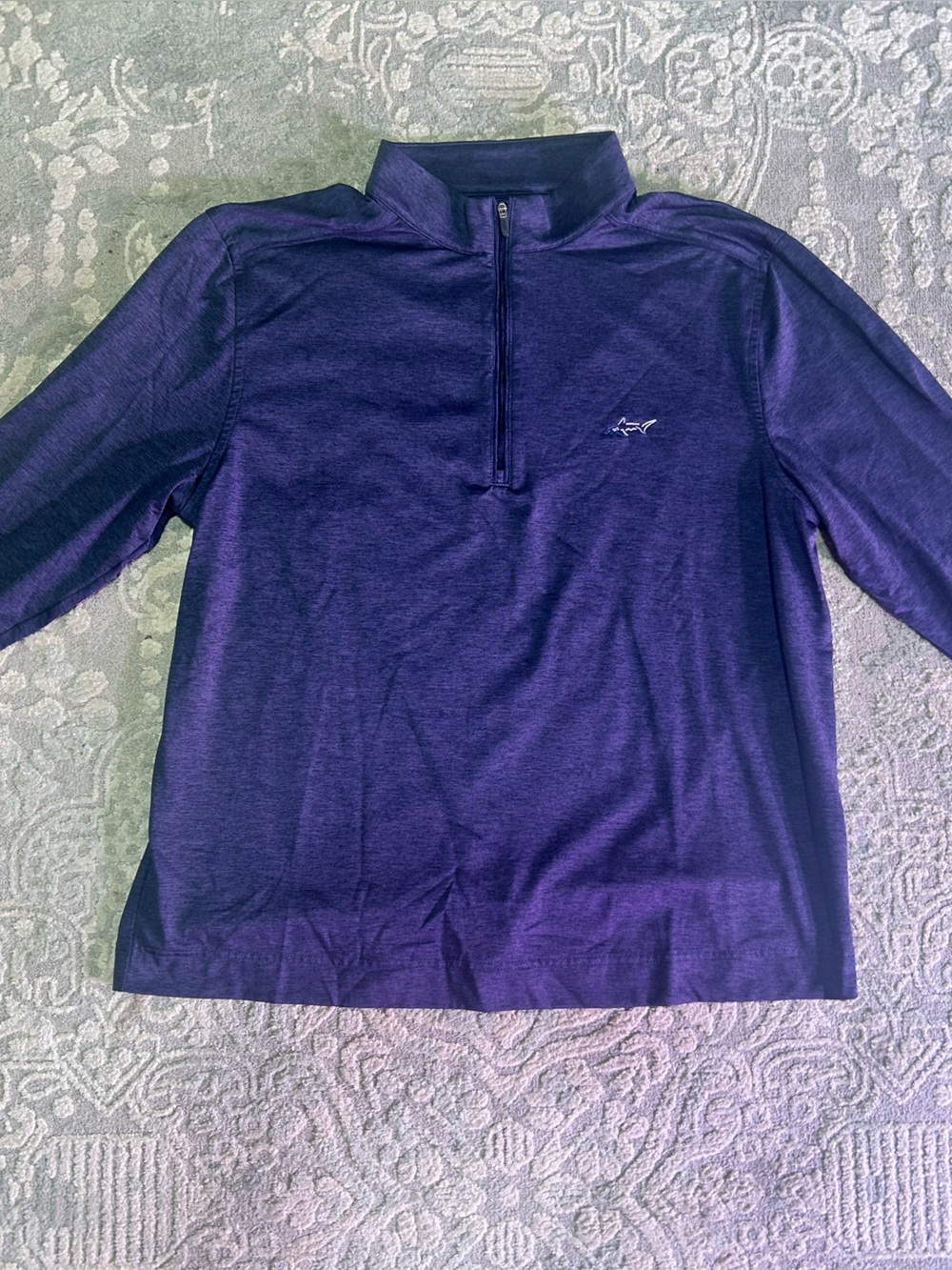 Greg Norman Collection Purple Quarter-Zip Performance Pullover